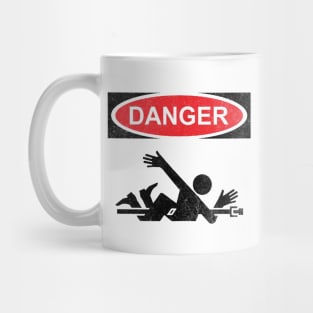 DANGER ROTATING MACHINERY Mug